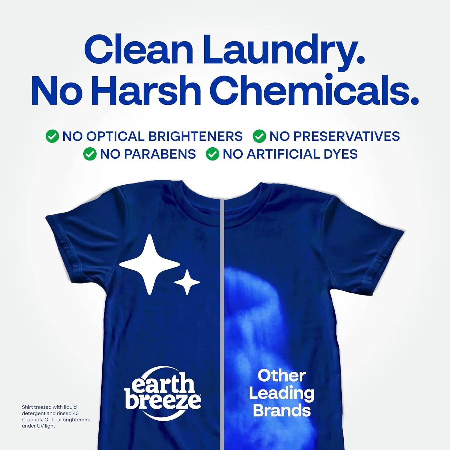 Earth Breeze Laundry Detergent Sheets Fresh Spring Blossoms 60 Loads
