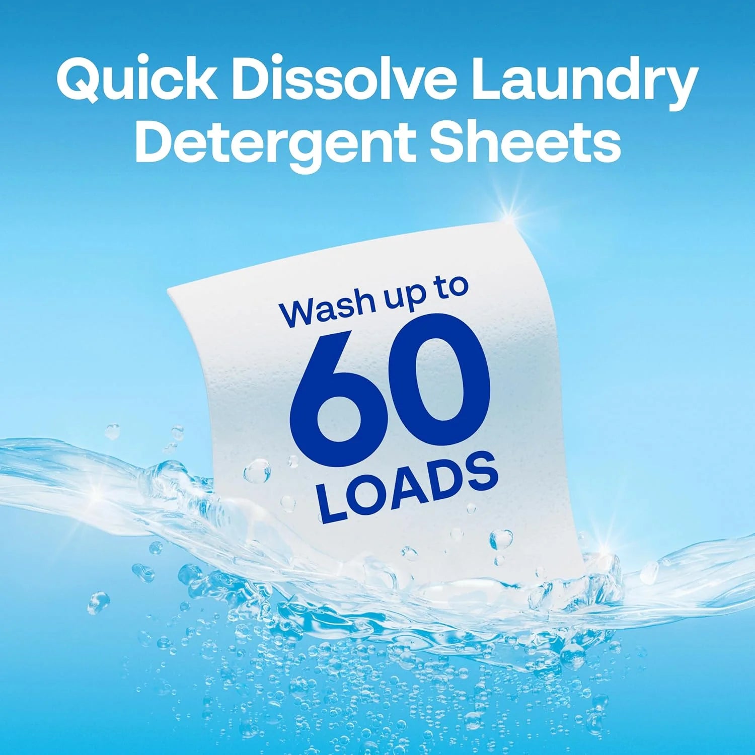 Earth Breeze Laundry Detergent Sheets Calming Lavender 60 Loads
