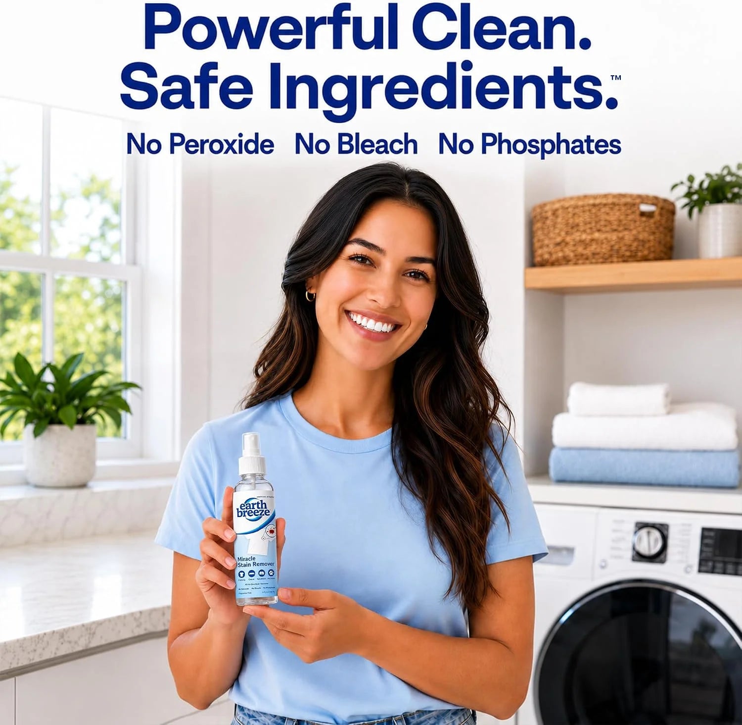 Earth Breeze Miracle Stain Remover Spray 8fl oz.